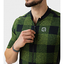 Веломайка мужская ALE MAGLIA MC / SS JERSEY SCOTTISH OFF ROAD - GRAVEL VERDE/GREEN